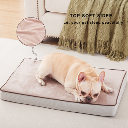 Memory Foam Removable Cover Dog Bed
