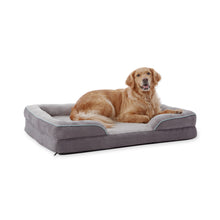 Load image into Gallery viewer, LFC PETS  Orthopedic Dog Bed, Waterproof Thick Foam Dog Bed Bolster Sofa with Machine Washable Cover, Comfy Dog Bed for Small Medium Large Dog
