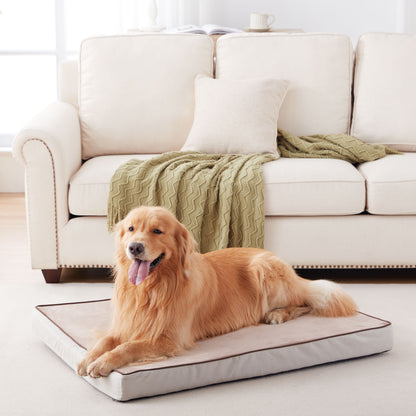 Memory Foam Removable Cover Dog Bed
