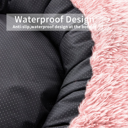 Calming Donut Dog Beds for Large dog, Anti-Anxiety